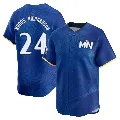 Men's Minnesota Twins ＃24 Simeon Woods Richardson Royal Limited 2024 City Connect Jersey