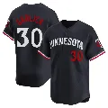 Men's Minnesota Twins ＃30 Kyle Garlick Navy Limited Alternate Jersey