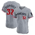 Men's Minnesota Twins ＃32 Emmanuel Rodriguez Gray Elite Road Jersey