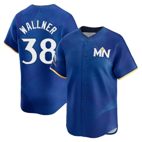 Men's Minnesota Twins ＃38 Matt Wallner Royal Limited 2024 City Connect Jersey