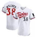 Men's Minnesota Twins ＃38 Matt Wallner White Elite Home Jersey