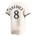 Men's Minnesota Twins ＃8 Christian Vazquez Cream Limited Alternate Jersey