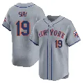 Men's New York Mets ＃19 Jose Siri Gray Limited Away Jersey