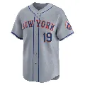 Men's New York Mets ＃19 Jose Siri Gray Limited Away Jersey
