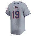 Men's New York Mets ＃19 Jose Siri Gray Limited Away Jersey