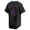 Men's New York Mets ＃4 Lenny Dykstra Black Limited Alternate Jersey