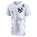Men's New York Yankees ＃19 Pablo Reyes White Elite Home 2024 World Series Jersey