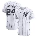 Men's New York Yankees ＃24 Alex Verdugo White Elite Home Jersey