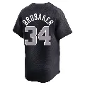 Men's New York Yankees ＃34 JT Brubaker Navy Limited Alternate Jersey