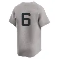 Men's New York Yankees ＃6 Joe Torre Gray Limited Away 2nd Jersey