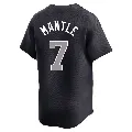 Men's New York Yankees ＃7 Mickey Mantle Navy Limited Alternate 2024 World Series Jersey