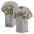 Men's Oakland Athletics ＃30 Ken Holtzman Gray Limited Away Jersey