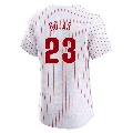 Men's Philadelphia Phillies ＃23 Johan Rojas White Elite Home Jersey