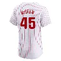 Men's Philadelphia Phillies ＃45 Tug McGraw White Elite Home Jersey