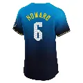 Men's Philadelphia Phillies ＃6 Ryan Howard Blue Elite 2024 City Connect Jersey