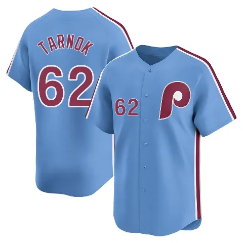 Men's Philadelphia Phillies ＃62 Freddy Tarnok Light Blue Limited Alternate Jersey