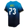 Men's Philadelphia Phillies ＃73 Mick Abel Blue Limited 2024 City Connect Jersey
