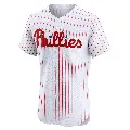 Men's Philadelphia Phillies ＃79 Jean Cabrera White Elite Home Jersey