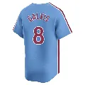 Men's Philadelphia Phillies ＃8 Freddy Galvis Light Blue Limited Alternate Jersey