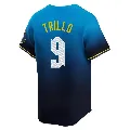 Men's Philadelphia Phillies ＃9 Manny Trillo Blue Limited 2024 City Connect Jersey