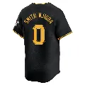 Men's Pittsburgh Pirates ＃0 Canaan Smith-Njigba Black Limited Alternate Jersey
