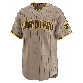 Men's San Diego Padres ＃19 Gene Richards Limited Tan Alternate Jersey