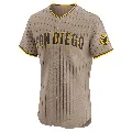 Men's San Diego Padres ＃22 Wally Joyner Brown Elite Alternate Jersey