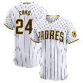 Men's San Diego Padres ＃24 Robinson Cano White Elite Home Jersey