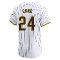 Men's San Diego Padres ＃24 Robinson Cano White Elite Home Jersey