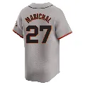 Men's San Francisco Giants ＃27 Juan Marichal Gray Limited Away Jersey
