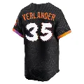 Men's San Francisco Giants ＃35 Justin Verlander Anthracite Limited 2025 City Connect Jersey