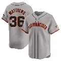 Men's San Francisco Giants ＃36 Gary Matthews Gray Limited Away Jersey