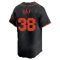 Men's San Francisco Giants ＃38 Robbie Ray Black Limited Alternate Jersey