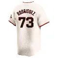 Men's San Francisco Giants ＃73 Randy Rodriguez Cream Elite Home Jersey