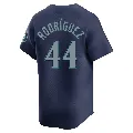 Men's Seattle Mariners ＃44 Julio Rodriguez Navy Limited Road Jersey