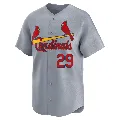 Men's St. Louis Cardinals ＃29 Matt Koperniak Gray Limited Away Jersey