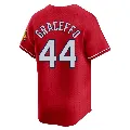 Men's St. Louis Cardinals ＃44 Gordon Graceffo Red Limited 2024 City Connect Jersey