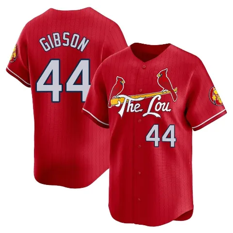 Men's St. Louis Cardinals ＃44 Kyle Gibson Red Limited 2024 City Connect Jersey