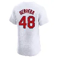 Men's St. Louis Cardinals ＃48 Ivan Herrera White Elite Home Jersey