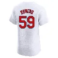 Men's St. Louis Cardinals ＃59 JoJo Romero White Elite Home Jersey