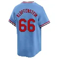 Men's St. Louis Cardinals ＃66 Adam Kloffenstein Light Blue Limited Cooperstown Collection Jersey