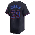 Men's Toronto Blue Jays ＃29 Joe Carter Black Limited 2024 City Connect Jersey