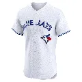 Men's Toronto Blue Jays ＃40 Chris Bassitt White Elite Home Jersey