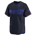 Men's Toronto Blue Jays ＃5 Daulton Varsho Black Limited 2024 City Connect Jersey