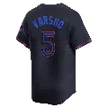Men's Toronto Blue Jays ＃5 Daulton Varsho Black Limited 2024 City Connect Jersey