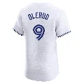 Men's Toronto Blue Jays ＃9 John Olerud White Elite Home Jersey