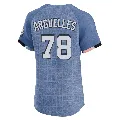 Men's Washington Nationals ＃78 Anthony Arguelles Blue Elite 2025 City Connect Jersey