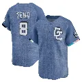 Men's Washington Nationals ＃8 Jose Tena Blue Limited 2025 City Connect Jersey