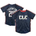 Toddler Cleveland Guardians ＃29 Andre Thornton Navy Limited Preschool & 2024 City Connect Jersey