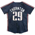 Toddler Cleveland Guardians ＃29 Andre Thornton Navy Limited Preschool & 2024 City Connect Jersey